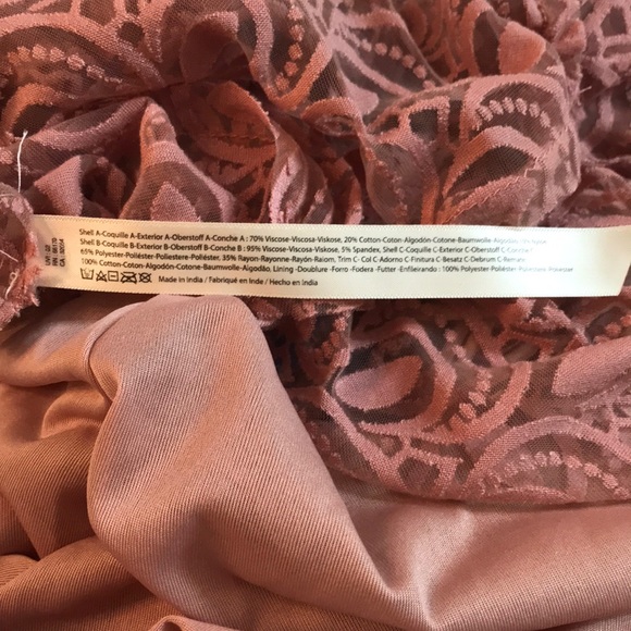 NWT Free People Adella Burnout Slip Dress - Picture 6 of 6